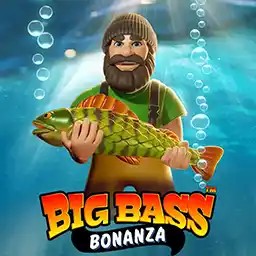 Bigger Bass Bonanza slot logo by Pragmatic Play at 3 Reyes