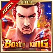 Boxing King logo – Slots by Jili Games at 3 Reyes