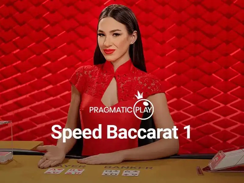 Speed Baccarat online game logo by Atmosfera on 3reyesmexico.com